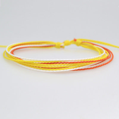 5pcs Wire Woven Bracelets