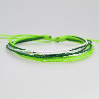 5pcs Wire Woven Bracelets