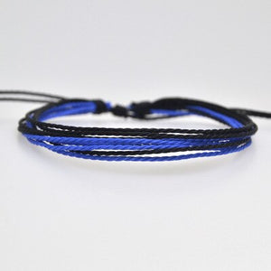 5pcs Wire Woven Bracelets