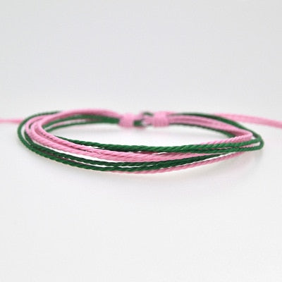 5pcs Wire Woven Bracelets