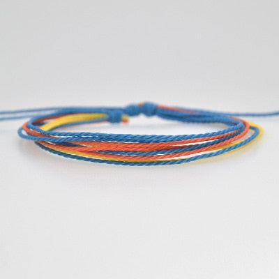 5pcs Wire Woven Bracelets