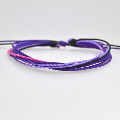 5pcs Wire Woven Bracelets