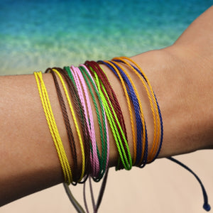 5pcs Wire Woven Bracelets