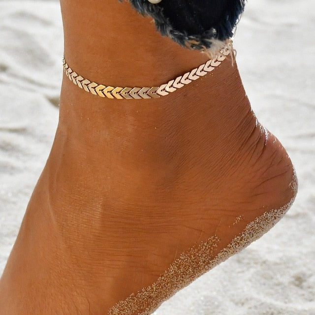 Vintage Handmade Anklets