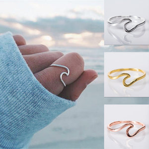 Sea Wave Rings